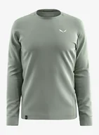 Bluzy sportowe męskie - Bluza termoaktywna Salewa Puez Dry Tee - shadow - miniaturka - grafika 1