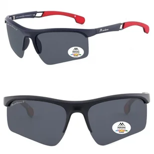 Męskie okulary przeciwsłoneczne z filtrem UV400 i polaryzacją SP317A - Okulary przeciwsłoneczne - miniaturka - grafika 1