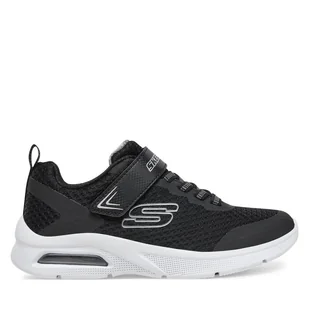 Sneakersy Skechers Microspec Max 403818L/BLK Niebieski - Buty dla chłopców - miniaturka - grafika 1