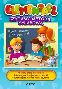 Greg Czytamy metodą sylabową. Elementarz - Alicja Karczmarska-Strzebońska - Edukacja przedszkolna - miniaturka - grafika 1