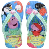 Buty dla dziewczynek - Havaianas Baby Peppa Pig, Lavender Blue, UK child 6.5 - miniaturka - grafika 1