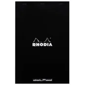 Notesy i bloczki - Blok Rhodia N°19 A4+ 21x31,8 cm, kropki, czarny - miniaturka - grafika 1