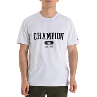 Koszulki męskie - Koszulka Champion Crewneck 220432-EM007 - szara - miniaturka - grafika 1