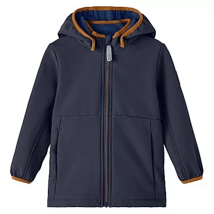 NAME IT Chłopięca kurtka softshell, Dark Sapphire, 152 - Kurtki i płaszcze dla chłopców - miniaturka - grafika 1