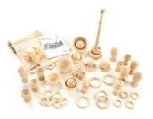 Łamigłówki - Duży Zestaw Zabawek Drewnianych - Zabawa Heurystyczna Tickit - miniaturka - grafika 1