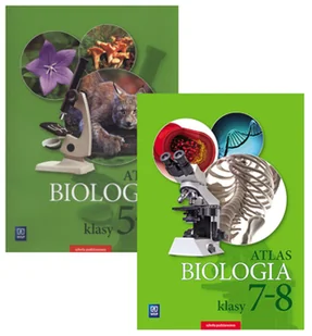 Biologia. Atlas dla klas 5-6 oraz 7-8 szkół podstawowych - Anna Michalik - podręcznik - Atlasy i mapy - miniaturka - grafika 1
