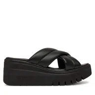 Klapki i japonki damskie - Klapki Tamaris 1-27210-44 Czarny - miniaturka - grafika 1