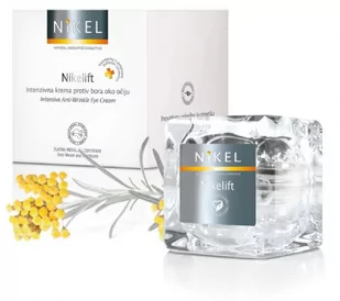 NiKEL NIKELIFT Przeciwzmarszczkowy Krem pod oczy z Pomarańczą, kwiatem Immortelle, olejkiem sezamowym i wit. E, 15ml NIK08776 [2386303] - Kosmetyki pod oczy - miniaturka - grafika 1
