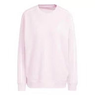 Bluzy damskie - adidas Bluza damska, Przezroczysty różowy/biały, XXS - miniaturka - grafika 1