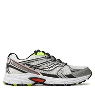Sneakersy męskie - Sneakersy Saucony S70812 12 Srebrny - miniaturka - grafika 1