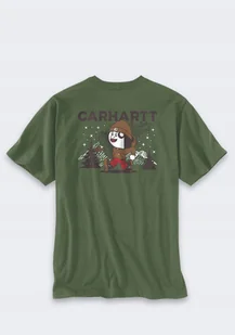 Koszulka Carhartt Heavyweight Graphic Oak Leaf - Koszulki męskie - miniaturka - grafika 1