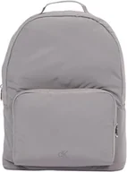 Plecaki - Calvin Klein Jeans Męski plecak na zamek błyskawiczny BP NY K50K512548, szary (tytan), jeden rozmiar, Szary (tytan), Rozmiar Uniwersalny - miniaturka - grafika 1