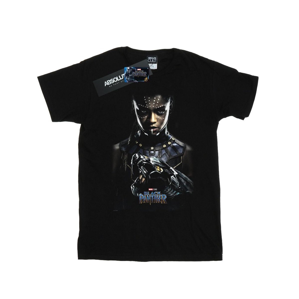 Marvel Męska Koszulka Z Plakatem Czarnej Pantery Shuri (XL 8,5-9 / Czarny)