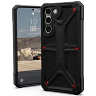 Etui i futerały do telefonów - UAG Etui Monarch Kevlar do Samsung Galaxy S23 Plus czarne z włóknem kevlar - miniaturka - grafika 1