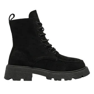 Botki Damskie Platforma Buty Zimowe Ocieplane Buty Damskie Viki Czarny Rozmiar 36 - Botki damskie - miniaturka - grafika 1