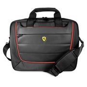 Torebki damskie - Ferrari Torba FECB15BK laptop 16" czarny/black Scuderia - miniaturka - grafika 1