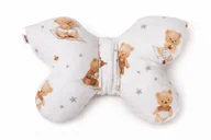 Kołdry i poduszki dla dzieci - Poduszka antywstrząsowa motylek ergonomiczna misie bobasy - miniaturka - grafika 1