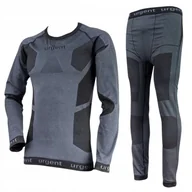 Spodnie narciarskie - BIELIZNA TERMOAKTYWNA męska komplet Spodnie + Koszulka Elastyczna Lekka XL - miniaturka - grafika 1