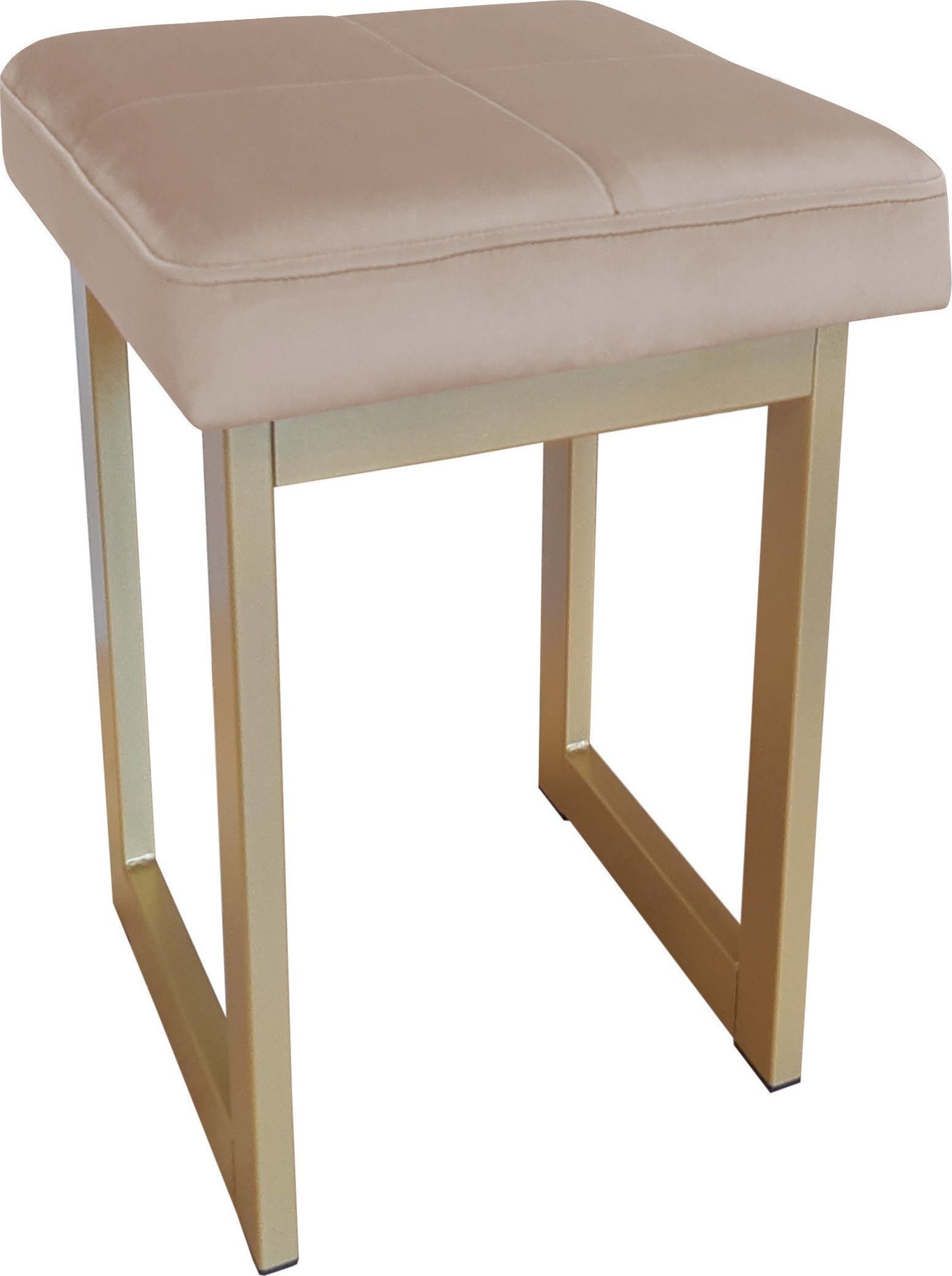 Atos TABORET SOLID 60cm STOŁEK LOFT podstawa złota MG06