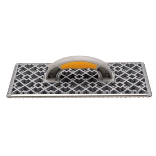 Tarnik do styropianu 38 x 16 cm szaro-żółta - Narzędzia murarskie - miniaturka - grafika 1