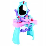 Zabawy w naśladowanie dorosłych - DUŻA TOALETKA DLA DZIEWCZYNKI DŹWIĘK ŚWIATŁO - miniaturka - grafika 1