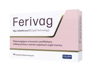 Ferivag x 14 kaps dopochwowych - Układ moczowy i płciowy - miniaturka - grafika 1