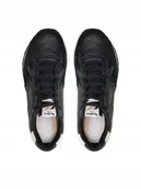 Sneakersy damskie - Pepe Jeans Sneakersy PLS40026 Czarny - miniaturka - grafika 1