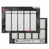 Szkolne artykuły papiernicze - Plan lekcji z tabliczką mnożenia Music (25szt) - miniaturka - grafika 1