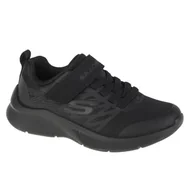 Buty dla dziewczynek - Buty do chodzenia, Skechers Microspec Texlor 403770L-BBK - miniaturka - grafika 1
