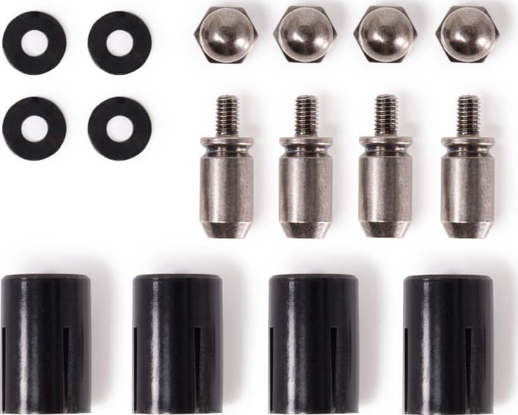 Alphacool Alphacool Core Push Mounting 17 mm M3/M4/UNC 6-32 Set 4-Pack