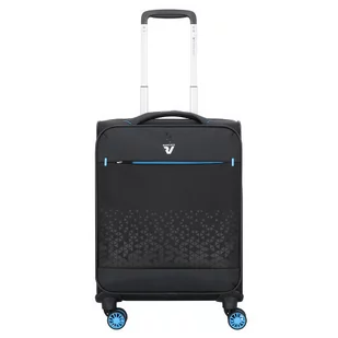 Roncato Crosslite Walizka kabinowa na 4 kółkach 55 cm nero 414873-01 - Walizki - miniaturka - grafika 1
