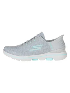 Skechers Sneakersy "Go Golf Walk 5" w kolorze błękitnym - Trampki damskie - miniaturka - grafika 1