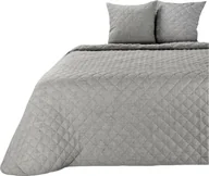 Narzuty - Narzuta 220 x 240 Pikowana Len1 Stalowy - miniaturka - grafika 1