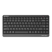 Klawiatury - A4TECH FSTYLER FBK11 2.4GHZ + BT GREY A4TKLA47124 - miniaturka - grafika 1