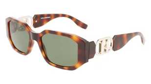 Okulary KARL LAGERFELD KL6085S-240. Okulary przeciwsłoneczne, Kolor brązowy. Kobieta. - Okulary przeciwsłoneczne - miniaturka - grafika 1