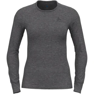 Koszulka damska Odlo BL TOP crew neck l/s ACTIVE WARM ECO - Koszulki sportowe damskie - miniaturka - grafika 1