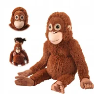 Maskotki i pluszaki - Miś orangutan Małpa poduszka maskotka pluszak przytulanka 66 cm DJUNGELSKOG - miniaturka - grafika 1