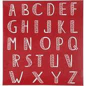 Scrapbooking - Creativ Company A S Szablon, Sitodruk, Alfabet - miniaturka - grafika 1
