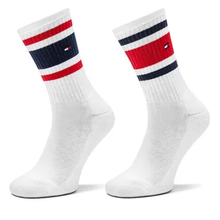 Zestaw 2 par wysokich skarpet dziecięcych Tommy Hilfiger 701229942 Biały - Skarpetki dla dzieci - miniaturka - grafika 1