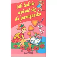 Aforyzmy i sentencje - Jak ładnie wpisać się do pamiętnika - ANNA TKACZYK - miniaturka - grafika 1