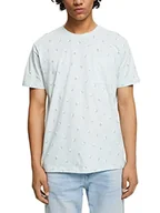 Koszulki męskie - edc by ESPRIT Męski t-shirt 072CC2K316, 438/PASTEL Blue 4, standard - miniaturka - grafika 1