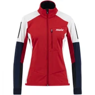 Kurtki i kamizelki sportowe damskie - Swix Dynamic, kurtka, damska, czerwony - miniaturka - grafika 1