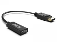 Adaptery i przejściówki - Inca IDTH-07 adapter kablowy 0,2 m DisplayPort HDMI Typu A (Standard) Czarny - miniaturka - grafika 1