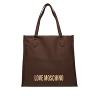 Torebki damskie - Torebka LOVE MOSCHINO JC4020PP1NKD0301 Brązowy - miniaturka - grafika 1