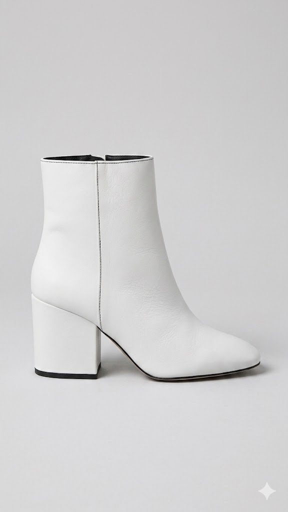 ASOS BIAŁE BOTKI DAMSKIE NA SŁUPKU ZAPINANE NA ZAMEK 39 14CA
