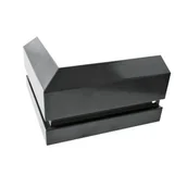 Podesty i deski tarasowe - Narożnik cokołowy Renoplast C2 90 st. Grafit - miniaturka - grafika 1