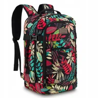 Plecaki - Plecak podróżny 40x20x25 do samolotu RYANAIR lekki bagaż podręczny wielokolorowy ZAGATTO ZG989 - miniaturka - grafika 1