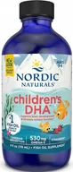 Witaminy i minerały - Nordic Naturals Children's DHA Omega 3 dla dzieci w płynie smak truskawkowy, Suplement diety, 119 ml - miniaturka - grafika 1