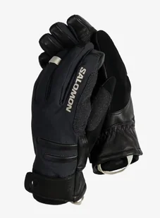 Rękawice GORE TEX Salomon MTN GTX Glove - deep black - Rękawiczki - miniaturka - grafika 1