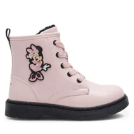 Buty dla dziewczynek - Trapery Mickey&Friends AW23-325DSTC-A Różowy - miniaturka - grafika 1